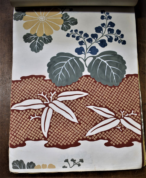 Handpainted Zuan-cho Textile Design Album